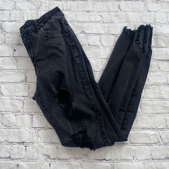 Refuge Black Jeggings  - Picture 1 of 4